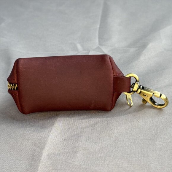 Portland Leather, Taco Keychain, Merlot, EUC - Picture 3 of 8